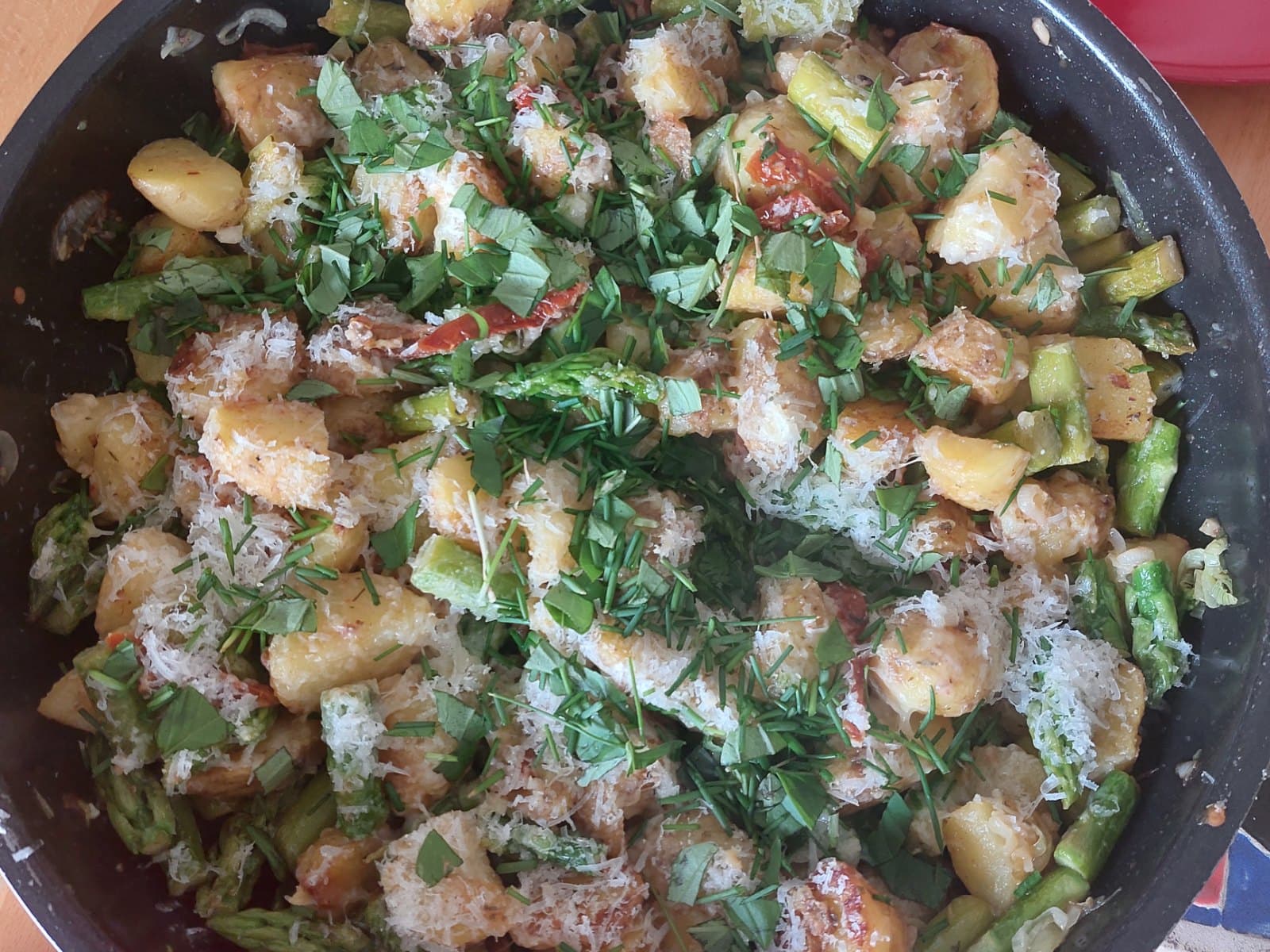 Spargelpfanne
